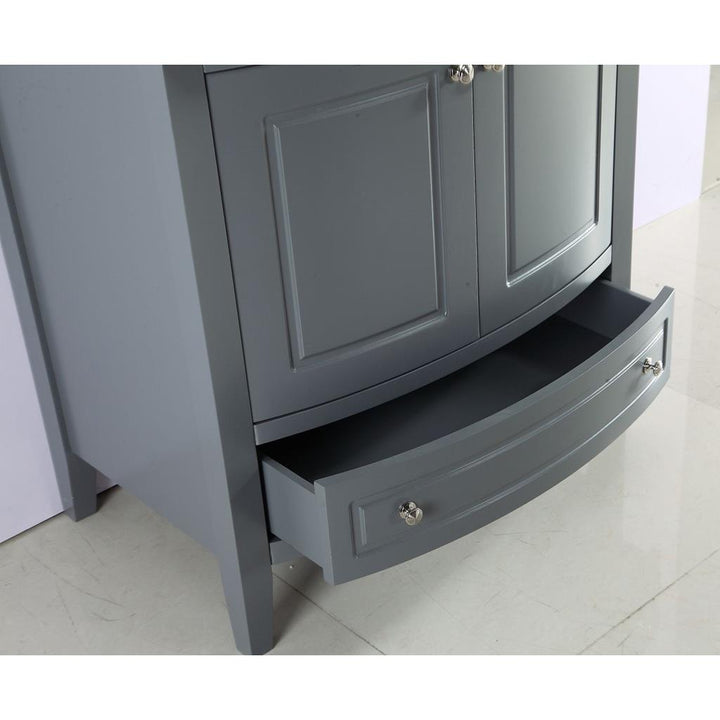 Laviva Estella 32" Grey Bathroom Vanity#top-options_white-carrara-marble-top