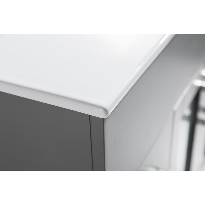 Laviva Nova 32" Grey Bathroom Vanity#top-options_white-ceramic-basin-top