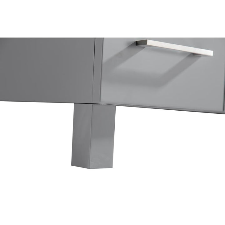 Laviva Nova 32" Grey Bathroom Vanity#top-options_white-ceramic-basin-top