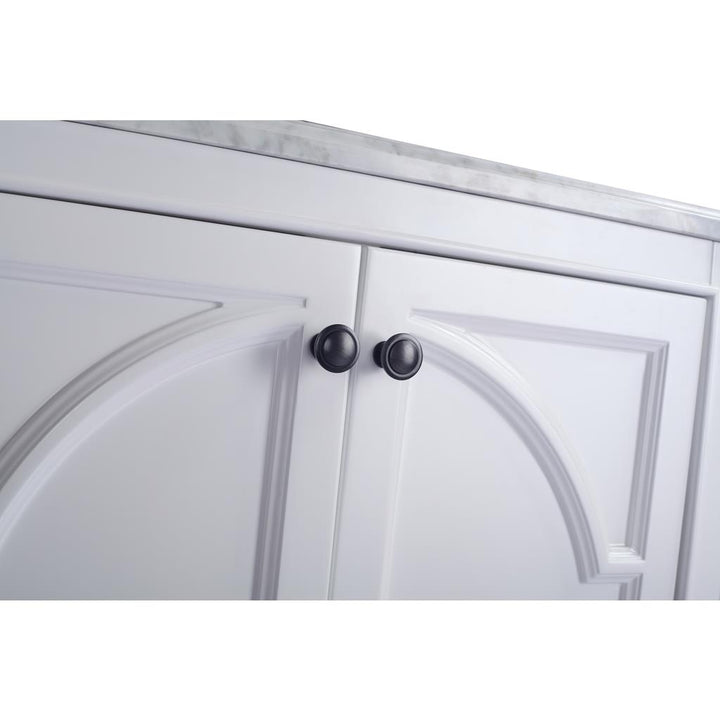 Laviva Odyssey 30" White Bathroom Vanity#top-options_white-stripes-marble-top