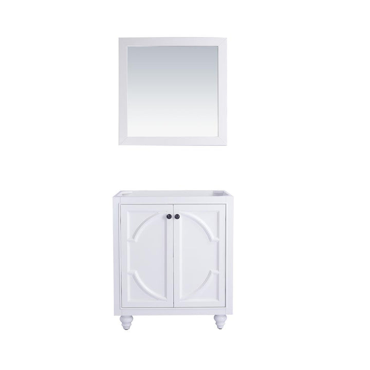 Laviva Odyssey 30" White Bathroom Vanity Cabinet Only, No Top#top-options_cabinet-only-no-top