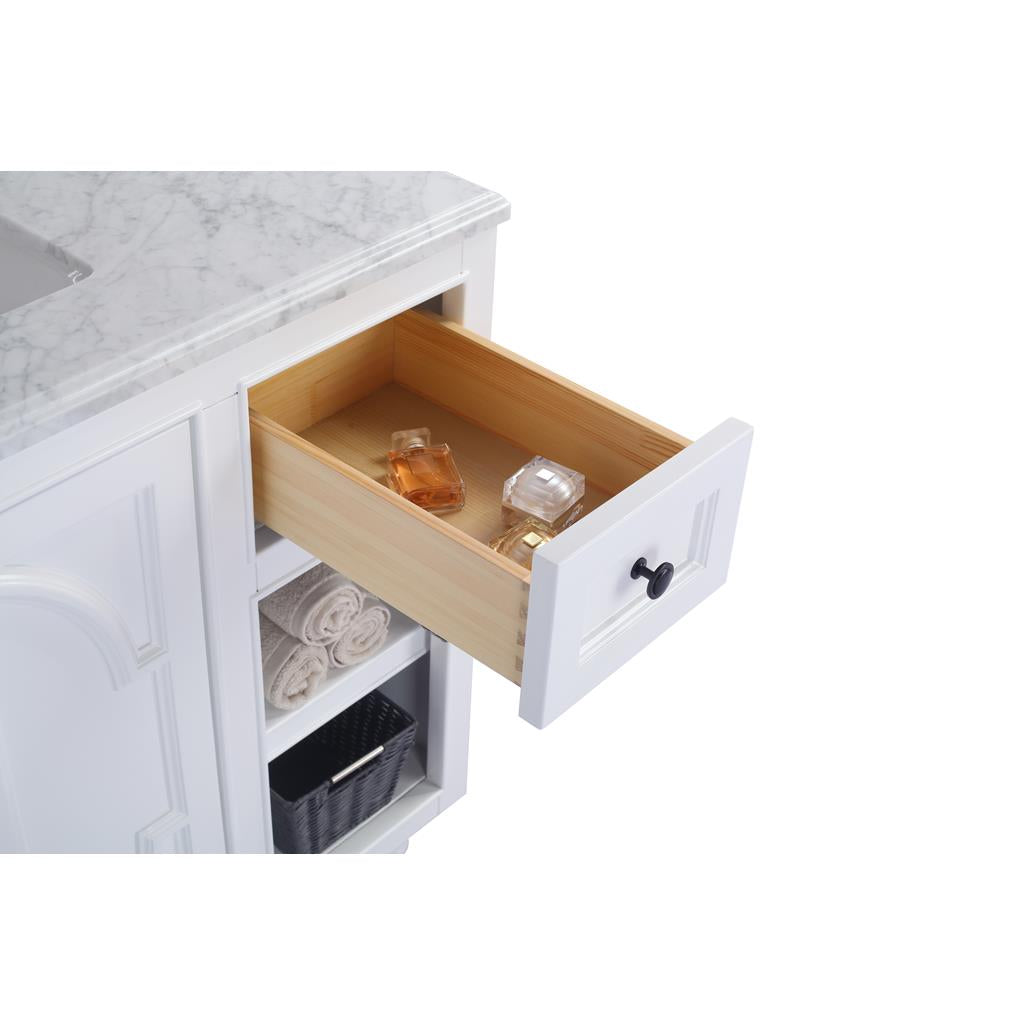 Laviva Odyssey 36" White Bathroom Vanity#top-options_white-stripes-marble-top
