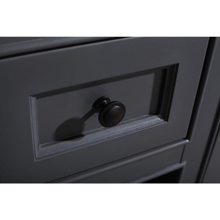 Laviva Odyssey 60" Maple Grey Double Sink Bathroom Vanity#top-options_white-stripes-marble-top