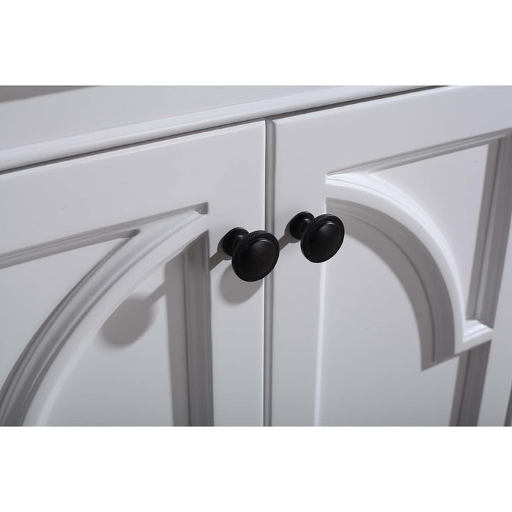 Laviva Odyssey 60" White Double Sink Bathroom Vanity#top-options_white-stripes-marble-top