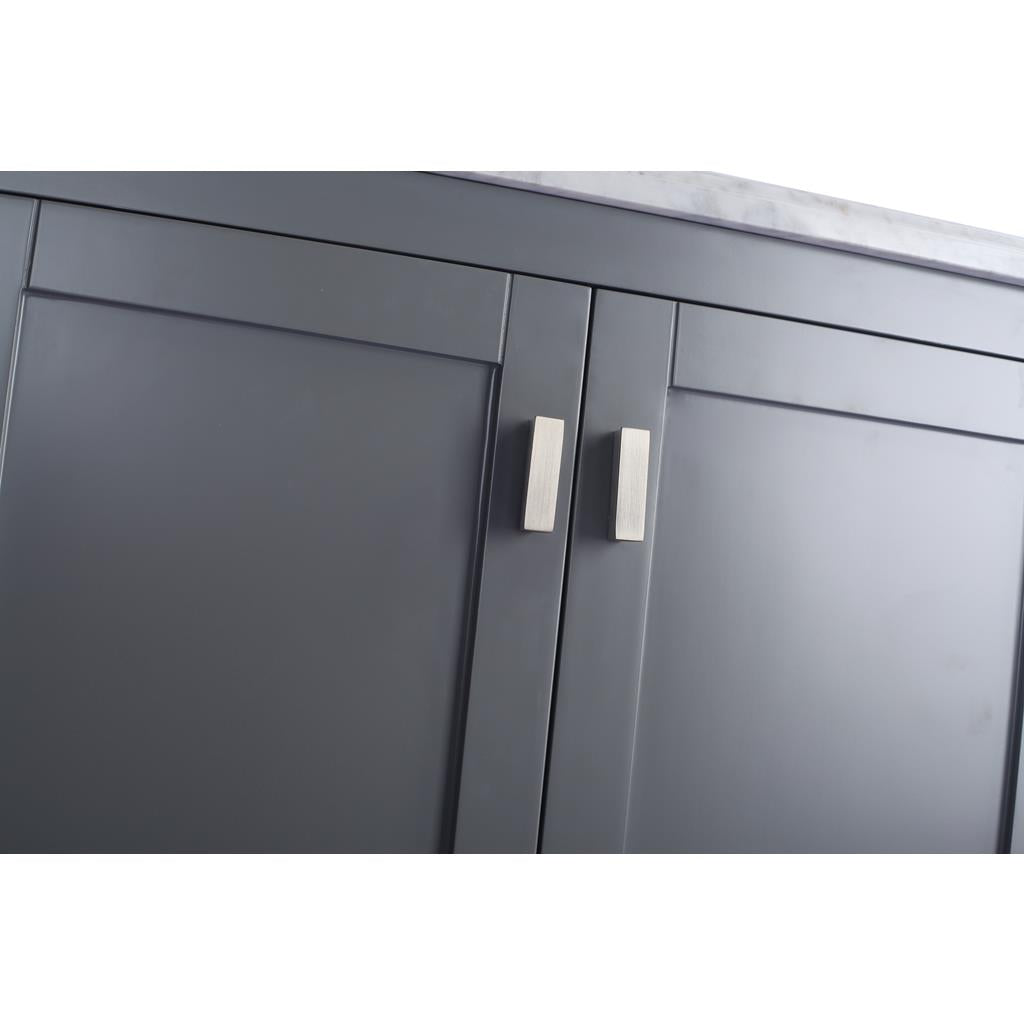 Laviva Wilson 30" Grey Bathroom Vanity#top-options_matte-white-viva-stone-solid-surface-top