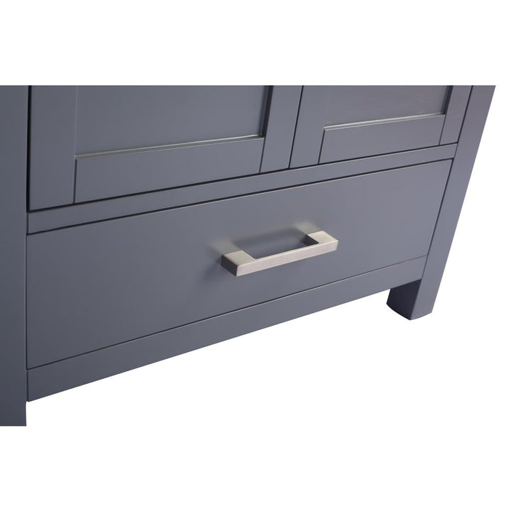 Laviva Wilson 30" Grey Bathroom Vanity Cabinet Only, No Top#top-options_cabinet-only-no-top