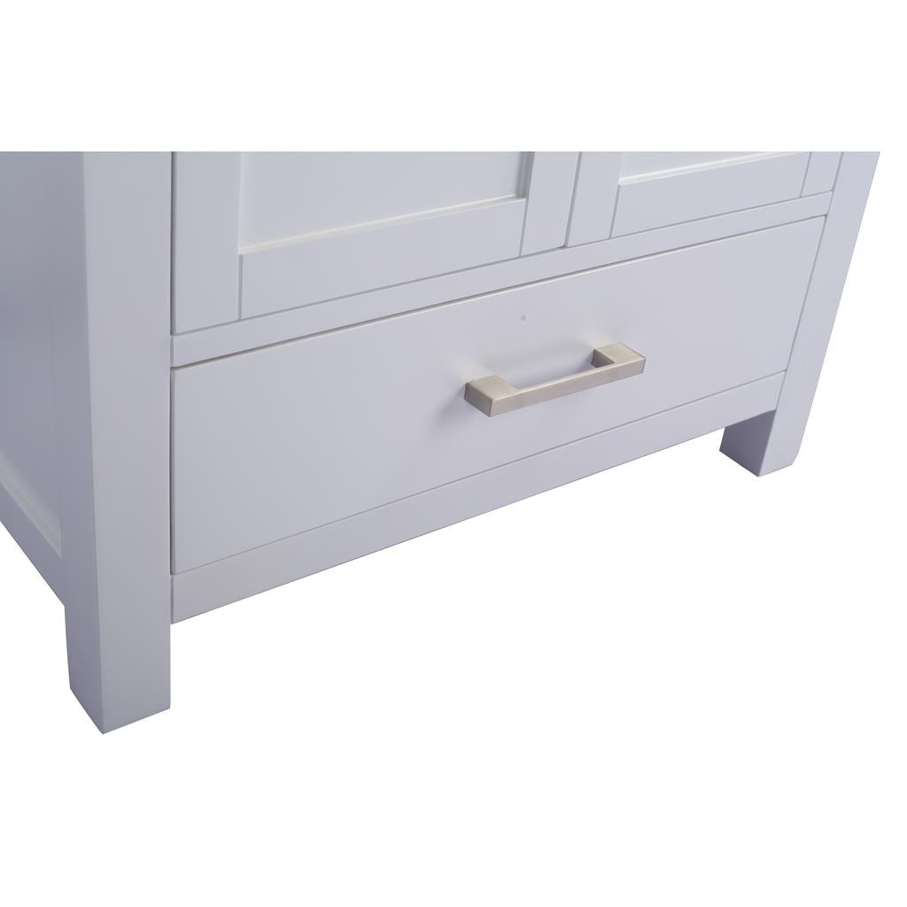 Laviva Wilson 30" White Bathroom Vanity#top-options_white-stripes-marble-top