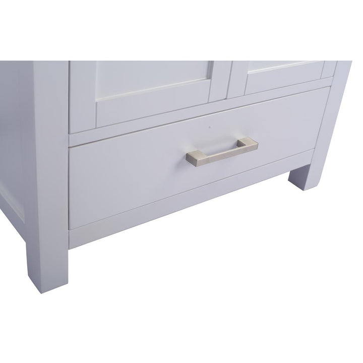 Laviva Wilson 30" White Bathroom Vanity#top-options_white-stripes-marble-top