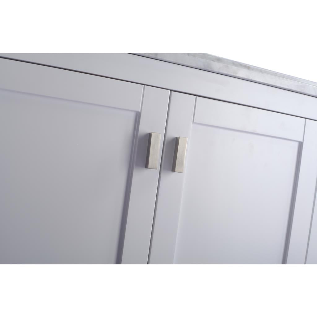 Laviva Wilson 30" White Bathroom Vanity#top-options_white-stripes-marble-top