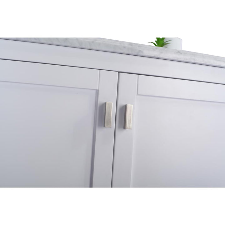 Laviva Wilson 36" White Bathroom Vanity#top-options_white-carrara-marble-top