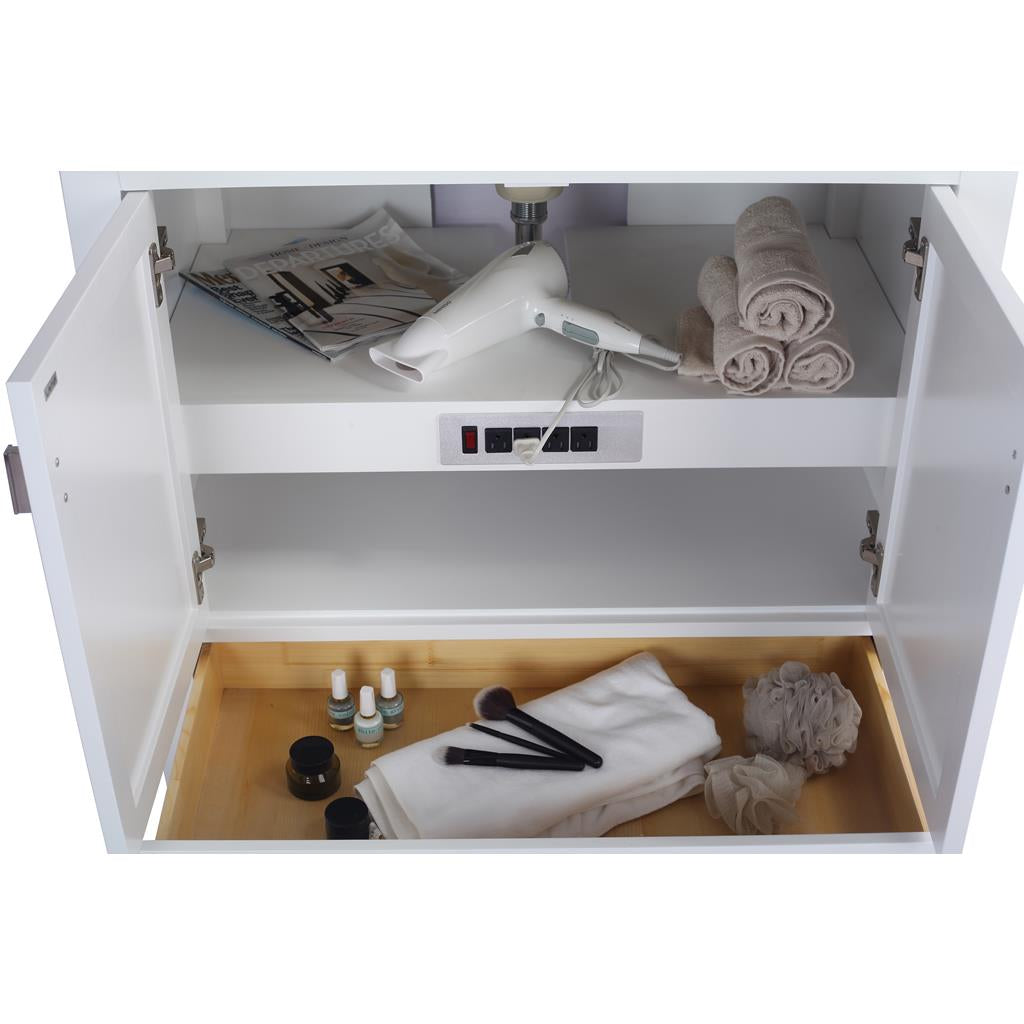 Laviva Wilson 36" White Bathroom Vanity#top-options_white-stripes-marble-top