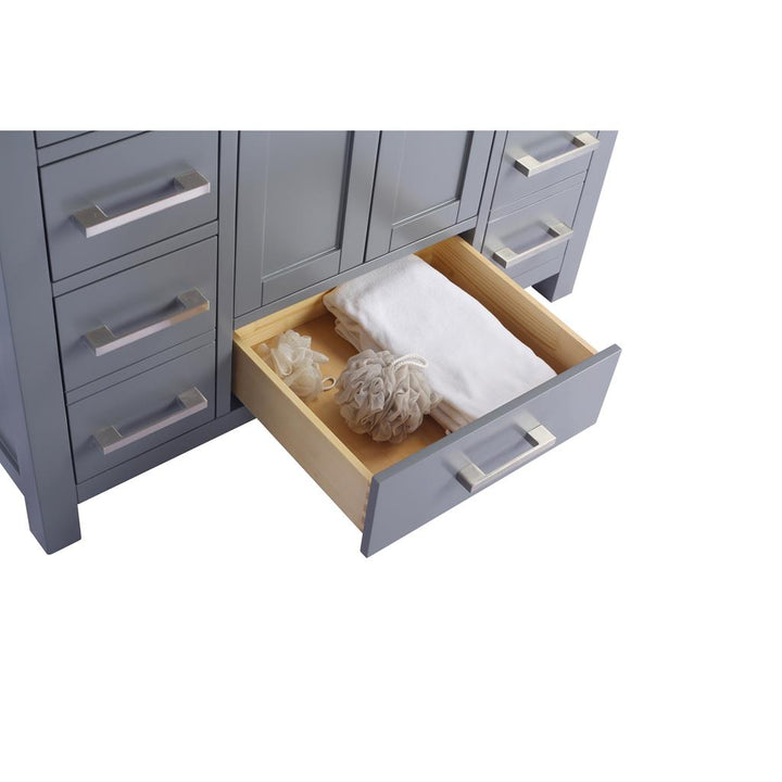 Laviva Wilson 42" Grey Bathroom Vanity#top-options_matte-white-viva-stone-solid-surface-top