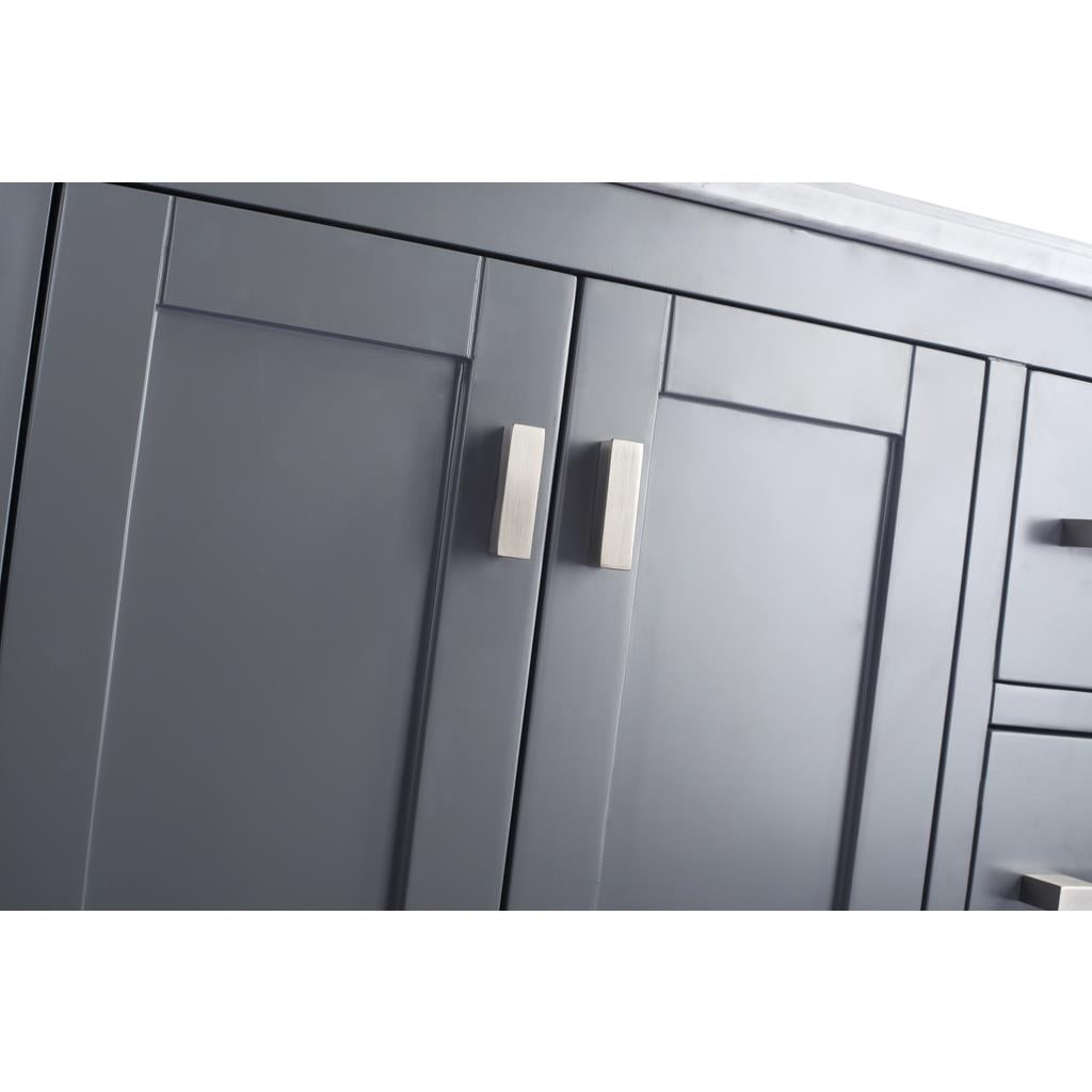Laviva Wilson 42" Grey Bathroom Vanity#top-options_white-carrara-marble-top