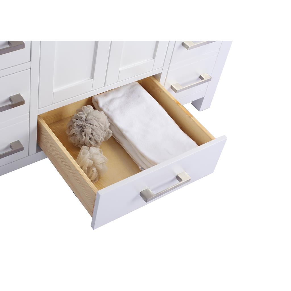 Laviva Wilson 42" White Bathroom Vanity#top-options_matte-white-viva-stone-solid-surface-top