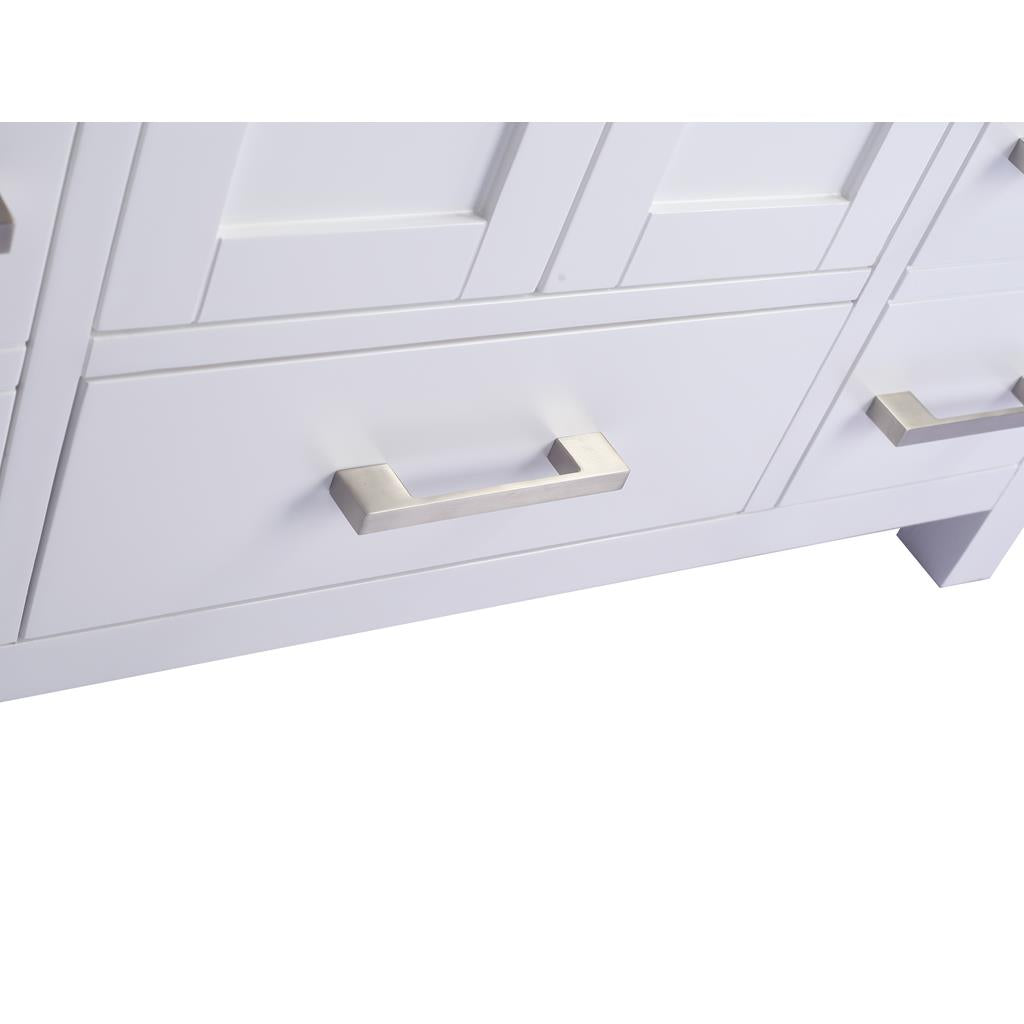 Laviva Wilson 42" White Bathroom Vanity#top-options_white-carrara-marble-top