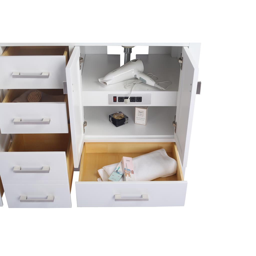 Laviva Wilson 60" White Double Sink Bathroom Vanity#top-options_white-carrara-marble-top