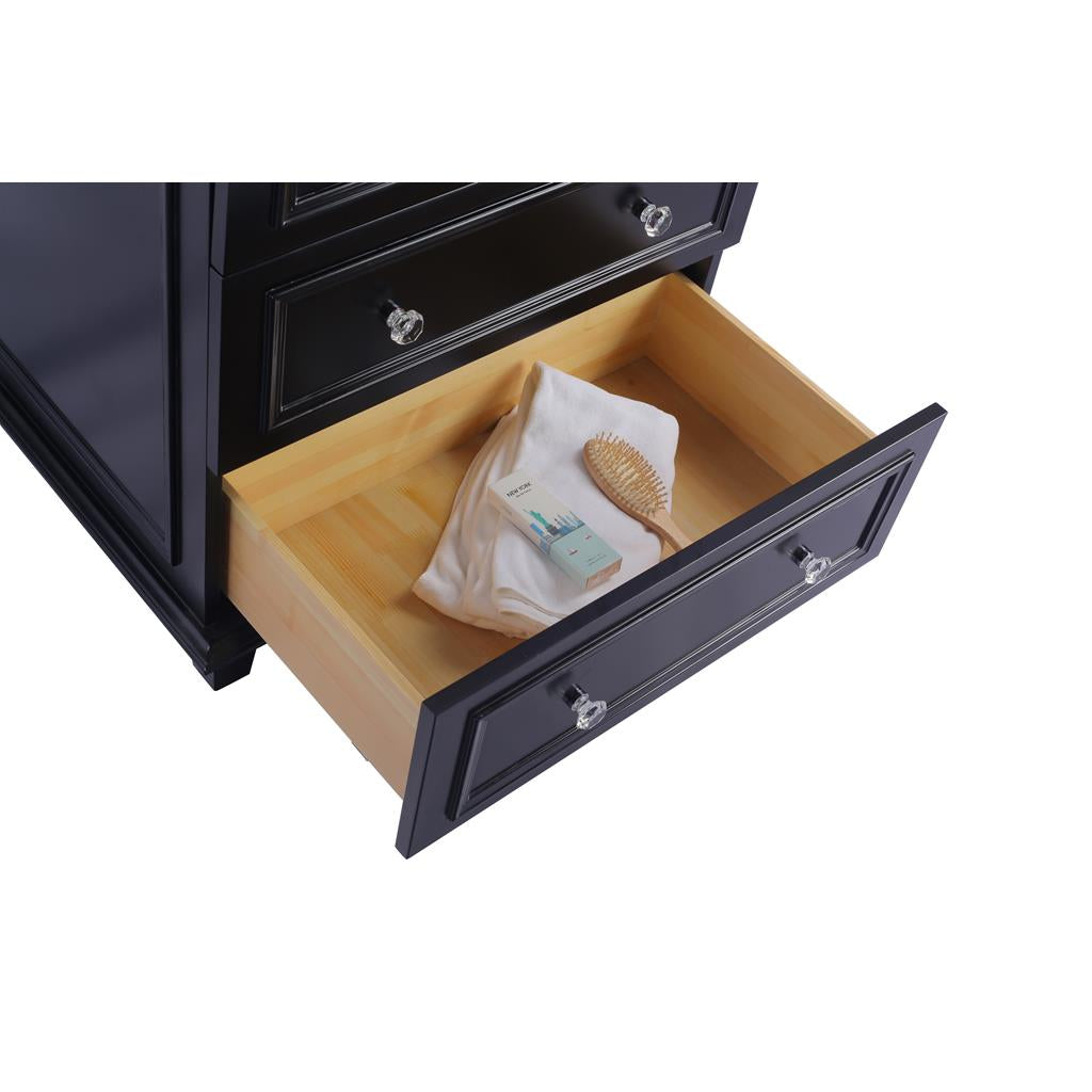 Laviva Luna 30" Espresso Bathroom Vanity Cabinet Only, No Top#top-options_cabinet-only-no-top