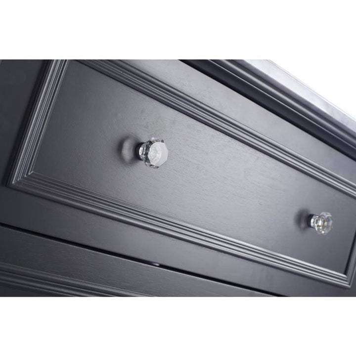 Laviva Luna 30" Maple Grey Bathroom Vanity#top-options_white-carrara-marble-top