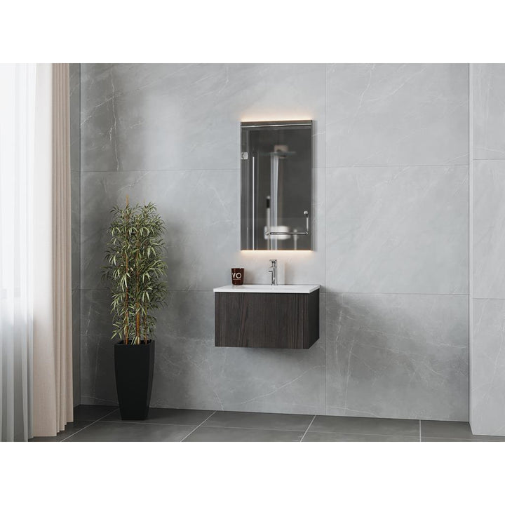 Laviva Legno 24" Carbon Oak Bathroom Vanity#top-options_matte-white-viva-stone-solid-surface-top