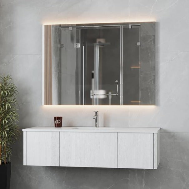 Laviva Legno 54" Alabaster White Bathroom Vanity#top-options_matte-white-viva-stone-solid-surface-top