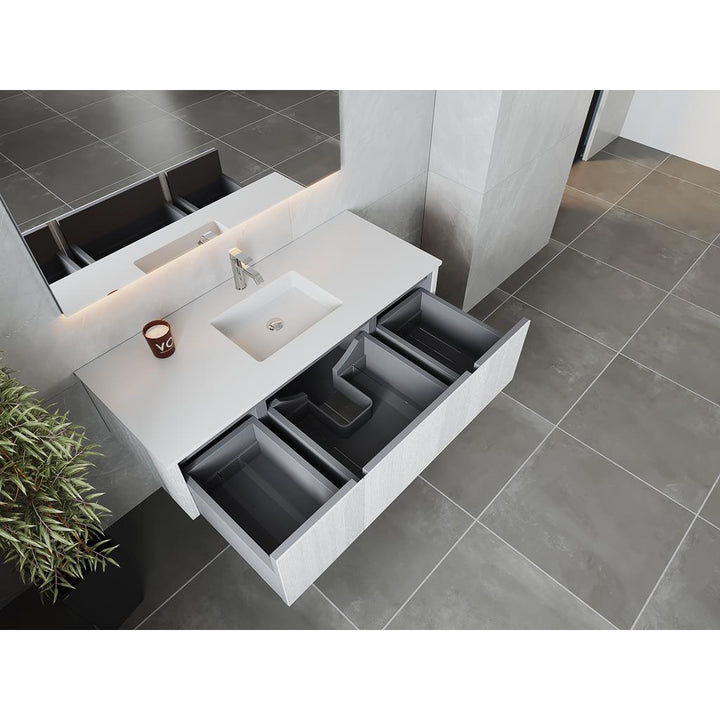 Laviva Legno 54" Alabaster White Bathroom Vanity#top-options_matte-white-viva-stone-solid-surface-top