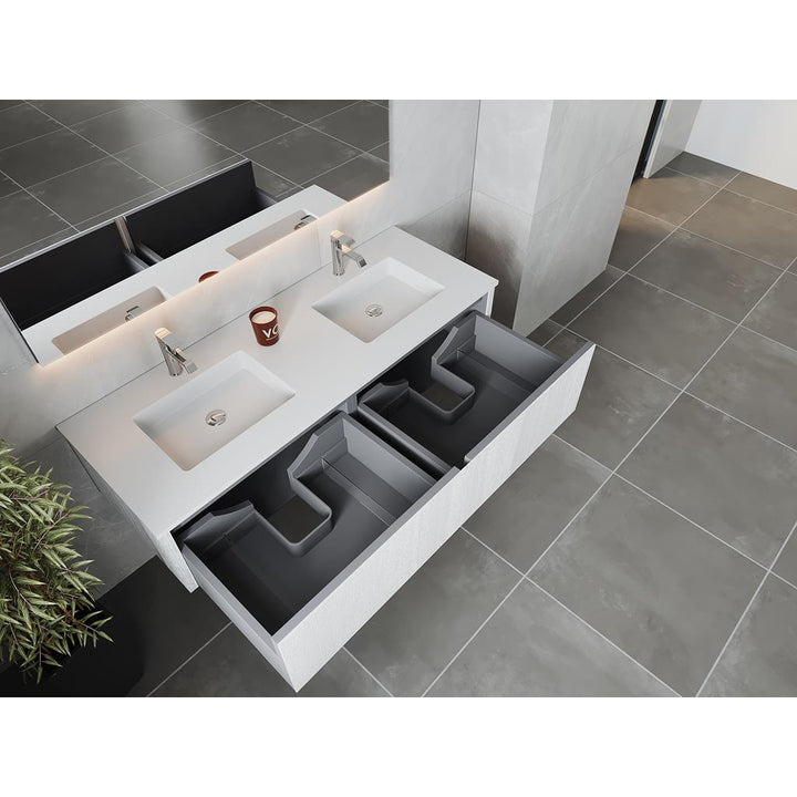 Laviva Legno 60" Alabaster White Double Sink Bathroom Vanity#top-options_matte-white-viva-stone-solid-surface-top