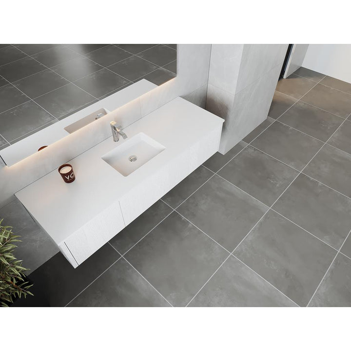 Laviva Legno 66" Alabaster White Bathroom Vanity#top-options_matte-white-viva-stone-solid-surface-top