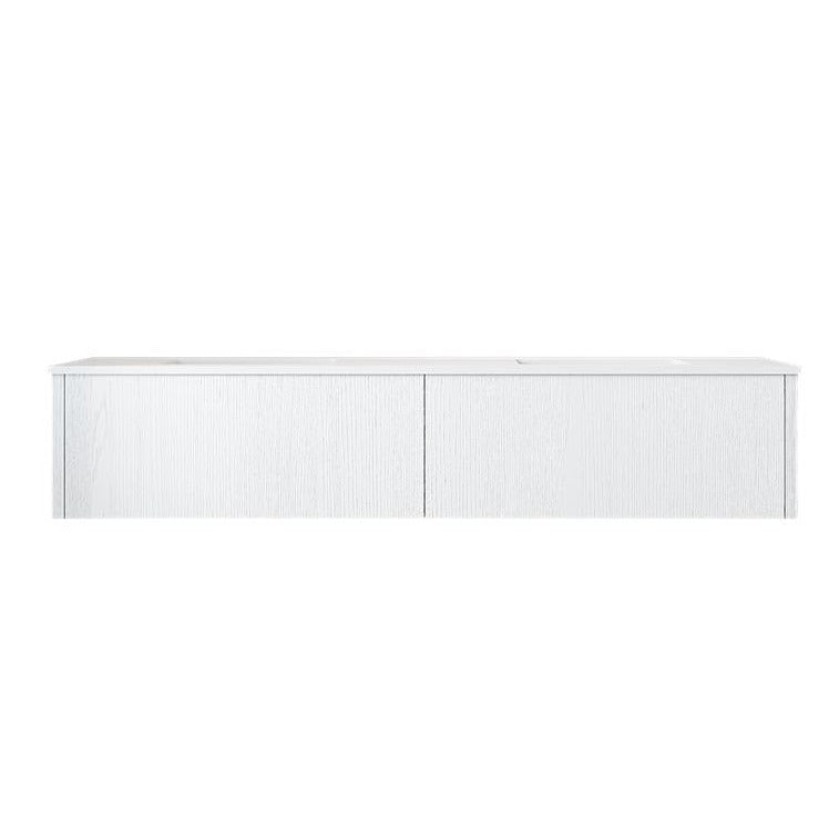 Laviva Legno 72" Alabaster White Double Sink Bathroom Vanity#top-options_matte-white-viva-stone-solid-surface-top