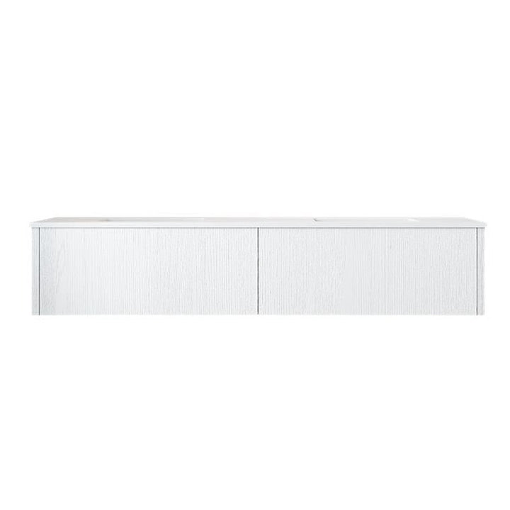 Laviva Legno 72" Alabaster White Double Sink Bathroom Vanity#top-options_matte-white-viva-stone-solid-surface-top
