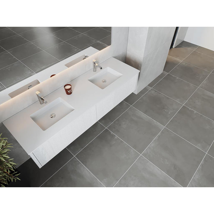 Laviva Legno 72" Alabaster White Double Sink Bathroom Vanity#top-options_matte-white-viva-stone-solid-surface-top