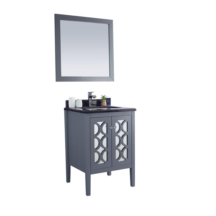 Laviva Mediterraneo 24" Grey Bathroom Vanity#top-options_black-wood-marble-top