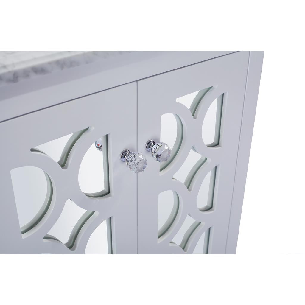 Laviva Mediterraneo 24" White Bathroom Vanity#top-options_matte-white-viva-stone-solid-surface-top