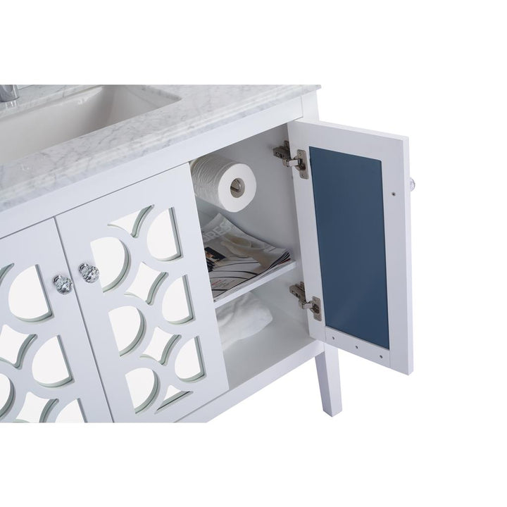 Laviva Mediterraneo 36" White Bathroom Vanity#top-options_black-wood-marble-top