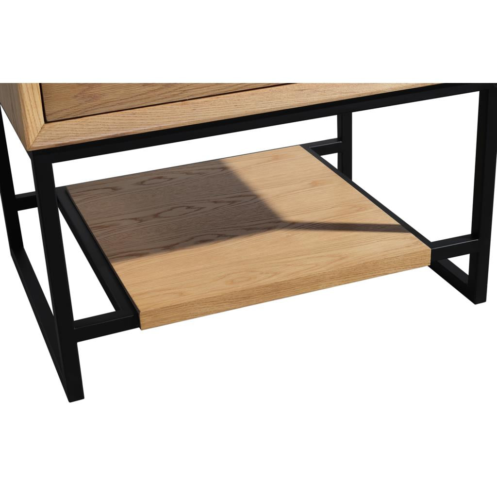 Laviva Alto 30" California White Oak Bathroom Vanity#top-options_white-stripes-marble-top