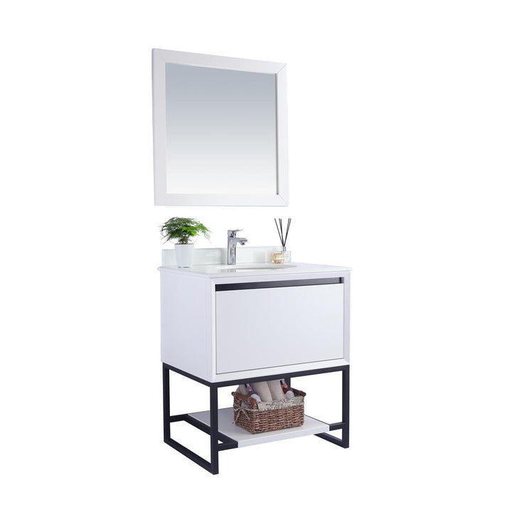 Laviva Alto 30" White Bathroom Vanity#top-options_pure-white-phoenix-stone-top