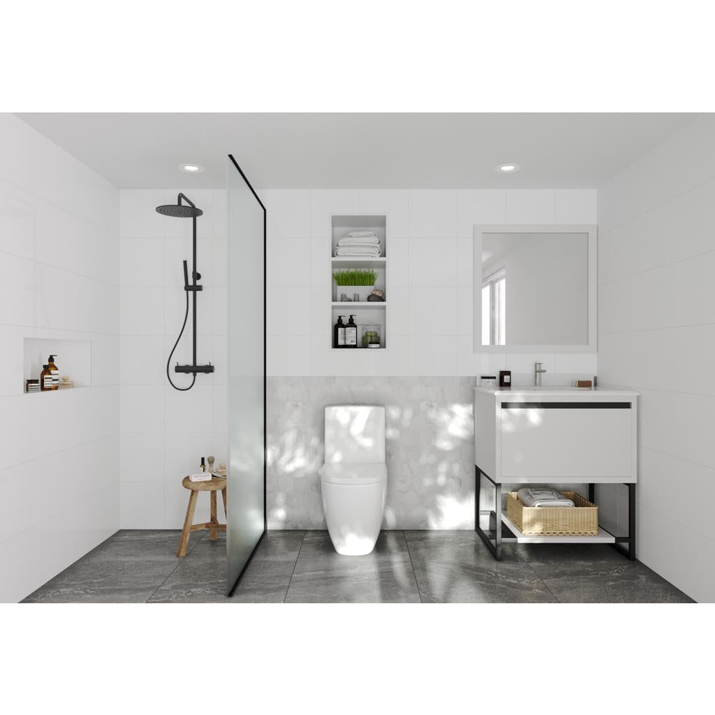 Laviva Alto 30" White Bathroom Vanity#top-options_pure-white-phoenix-stone-top