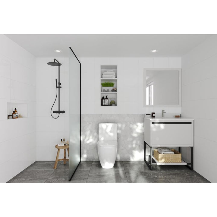 Laviva Alto 30" White Bathroom Vanity#top-options_pure-white-phoenix-stone-top