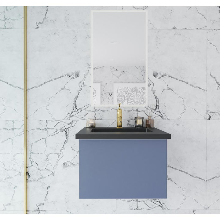 Laviva Vitri 24" Nautical Blue Bathroom Vanity Cabinet Only, No Top#top-options_cabinet-only-no-top