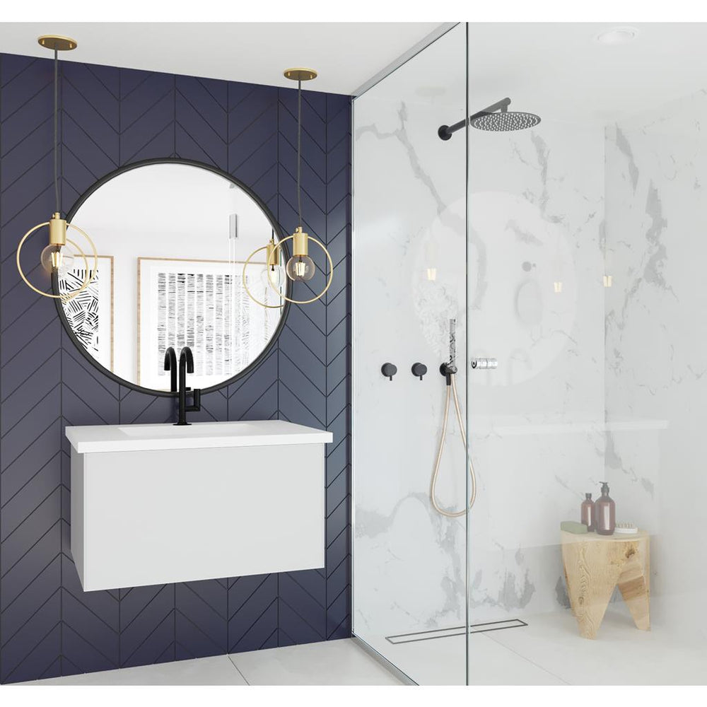 Laviva Vitri 30" Cloud White Bathroom Vanity#top-options_viva-stone-matte-white-solid-surface-top