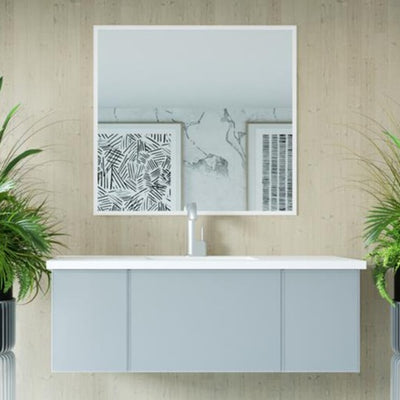 Laviva Vitri 48" Fossil Grey Bathroom Vanity#top-options_viva-stone-matte-white-solid-surface-top