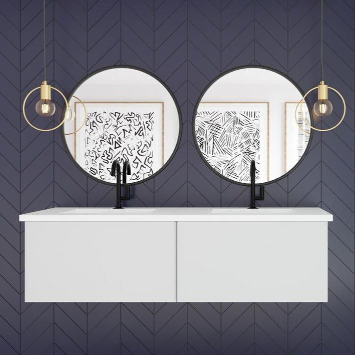 Laviva Vitri 60" Cloud White Double Sink Bathroom Vanity#top-options_viva-stone-matte-white-solid-surface-top