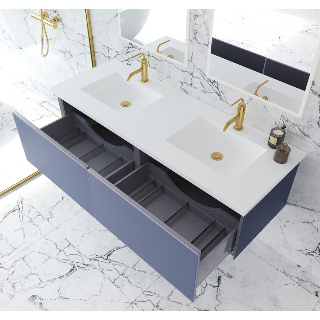 Laviva Vitri 60" Nautical Blue Double Sink Bathroom Vanity#top-options_viva-stone-matte-white-solid-surface-top