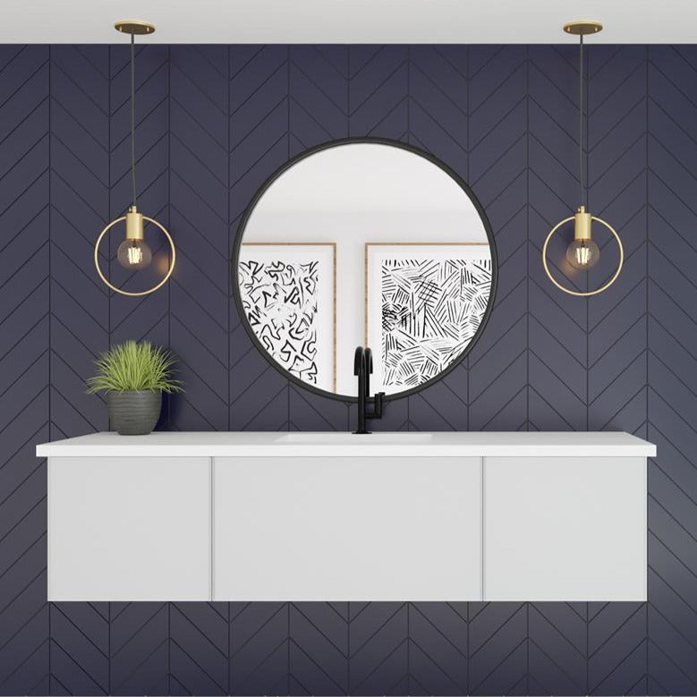 Laviva Vitri 66" Cloud White Single Sink Bathroom Vanity#top-options_viva-stone-matte-white-solid-surface-top
