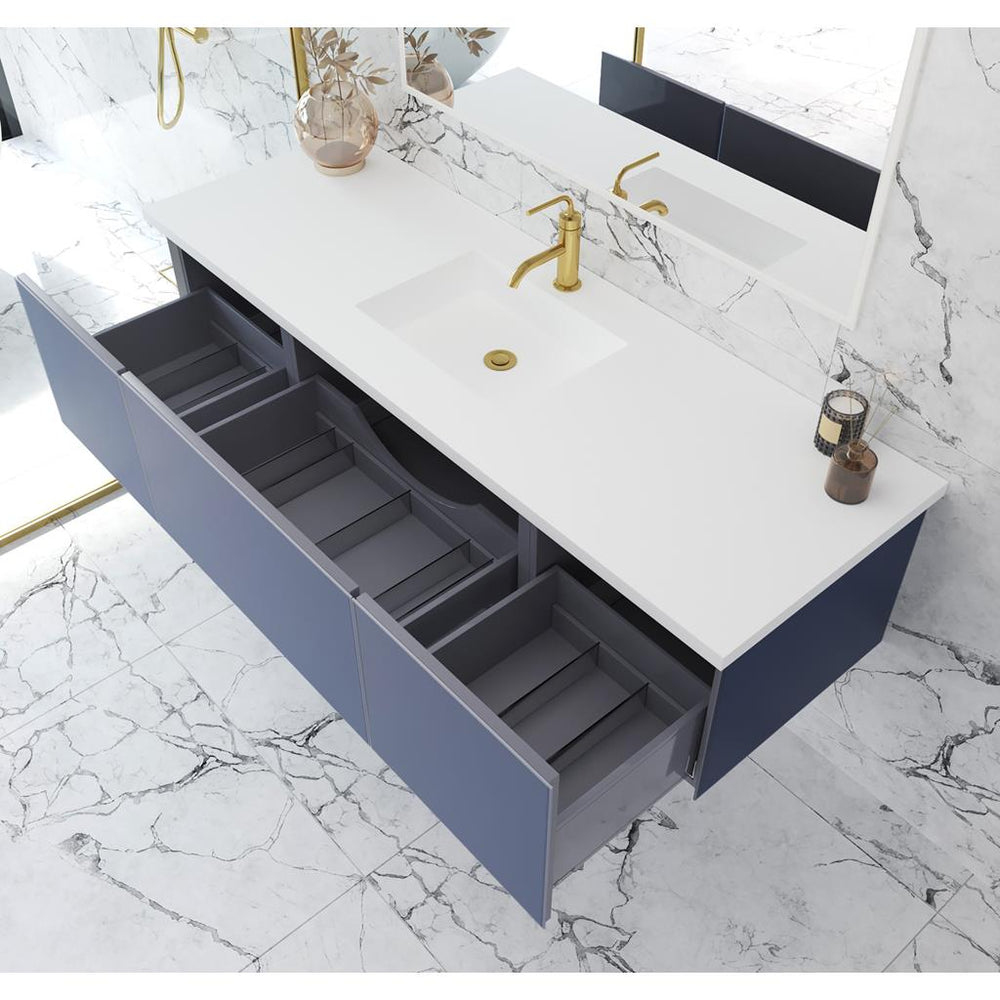 Laviva Vitri 66" Nautical Blue Single Sink Bathroom Vanity#top-options_viva-stone-matte-white-solid-surface-top