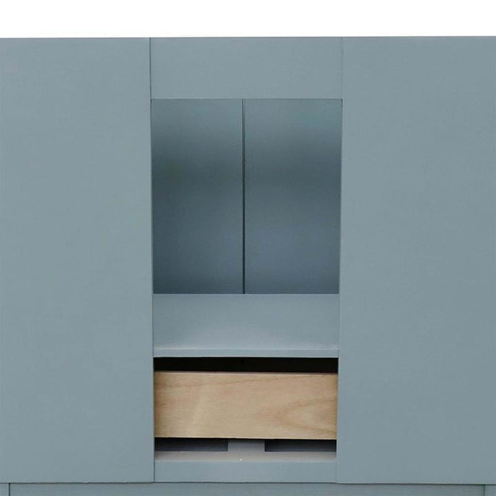 Bellaterra Home, Stora 30" Aqua Blue Vanity, Cabinet Only, Cabinet Only (No Top)#top-options_cabinet-only-(no-top)-top