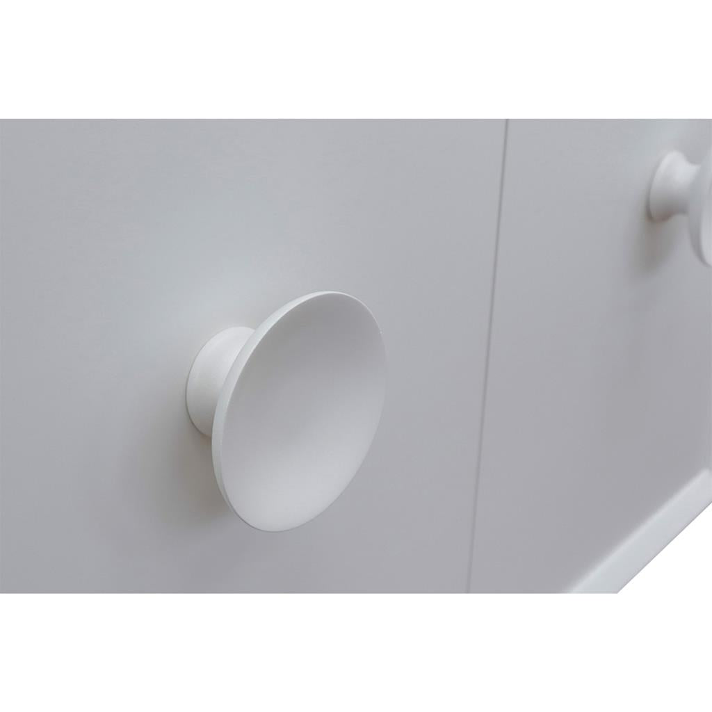 Bellaterra Home, Stora 31" White Wall Mount Vanity, Oval Sink, White Carrara Marble#top-options_white-carrara-marble-top