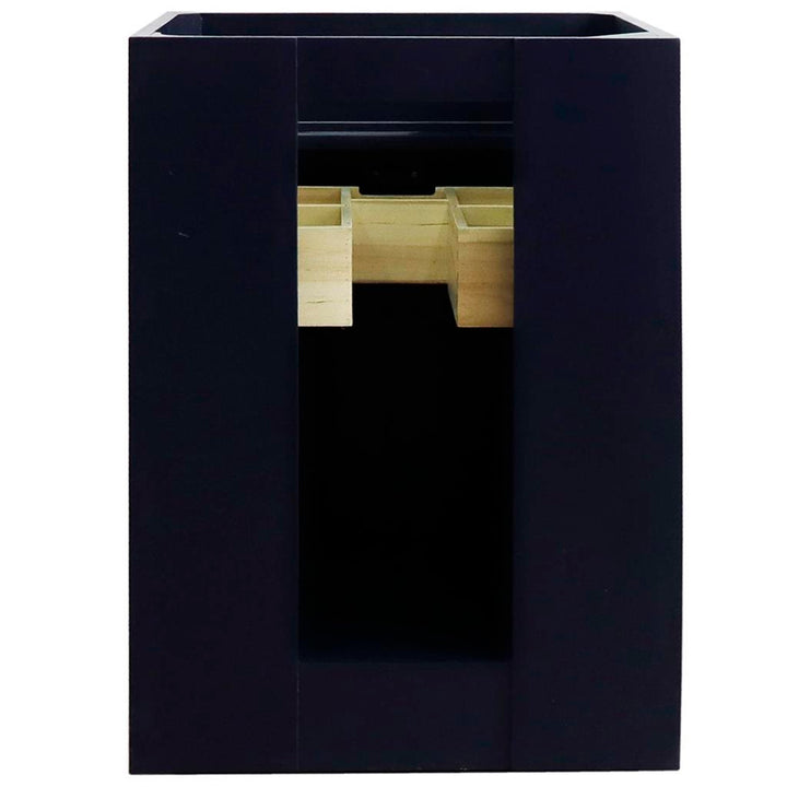 Bellaterra Home, Terni 24" Blue Vanity, Cabinet Only, Cabinet Only (No Top)#top-options_cabinet-only-(no-top)-top