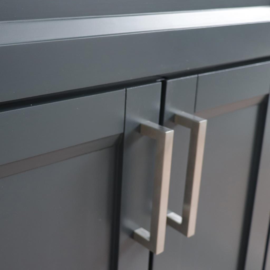 Bellaterra Home, Terni 24" Dark Gray Vanity, Cabinet Only, Cabinet Only (No Top)#top-options_cabinet-only-(no-top)-top