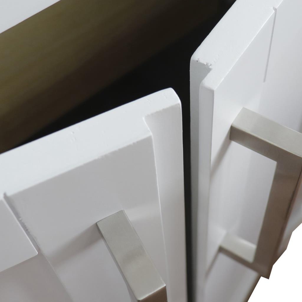 Bellaterra Home, Terni 24" White Vanity, Cabinet Only, Cabinet Only (No Top)#top-options_cabinet-only-(no-top)-top