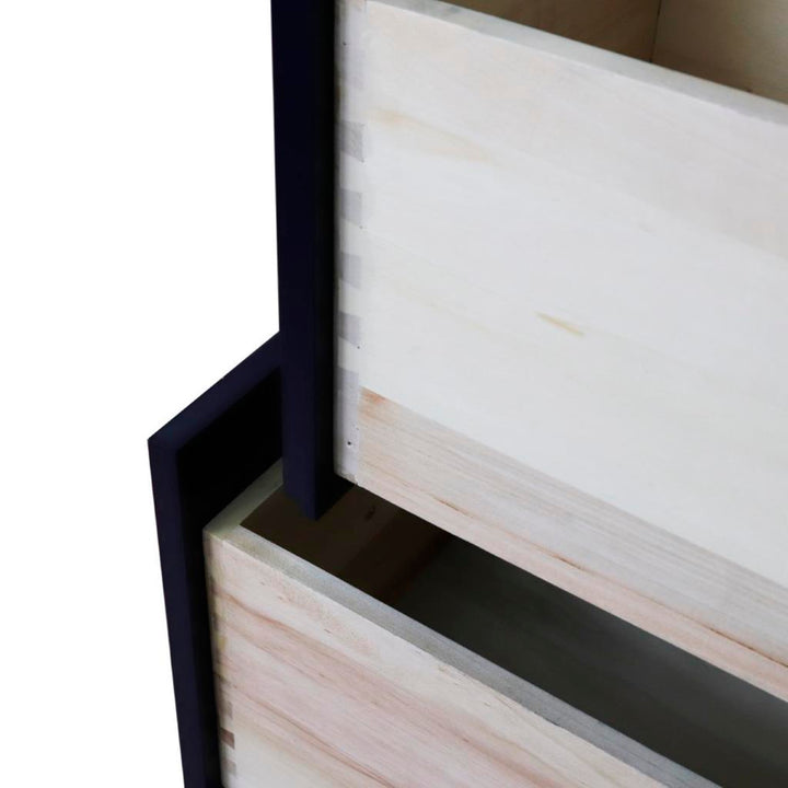 Bellaterra Home, Terni 48" Blue Double Vanity, Cabinet Only, Cabinet Only (No Top)#top-options_cabinet-only-(no-top)-top